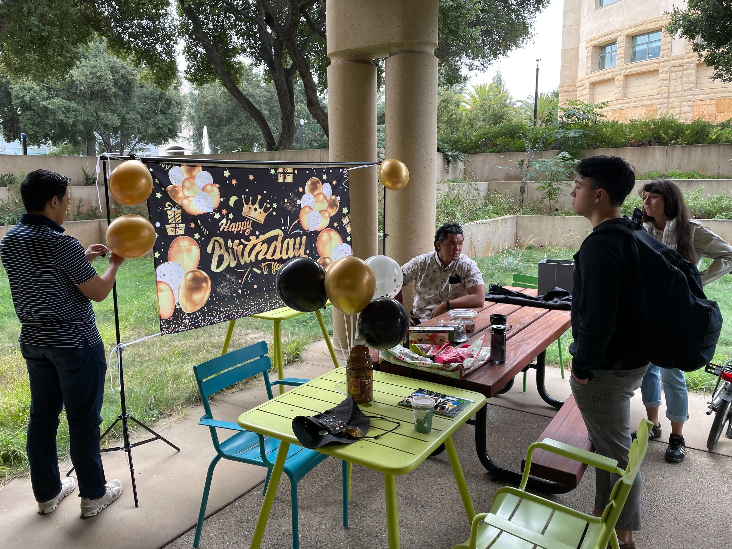 Sharaf Lab photo: 211027: October Birthdays