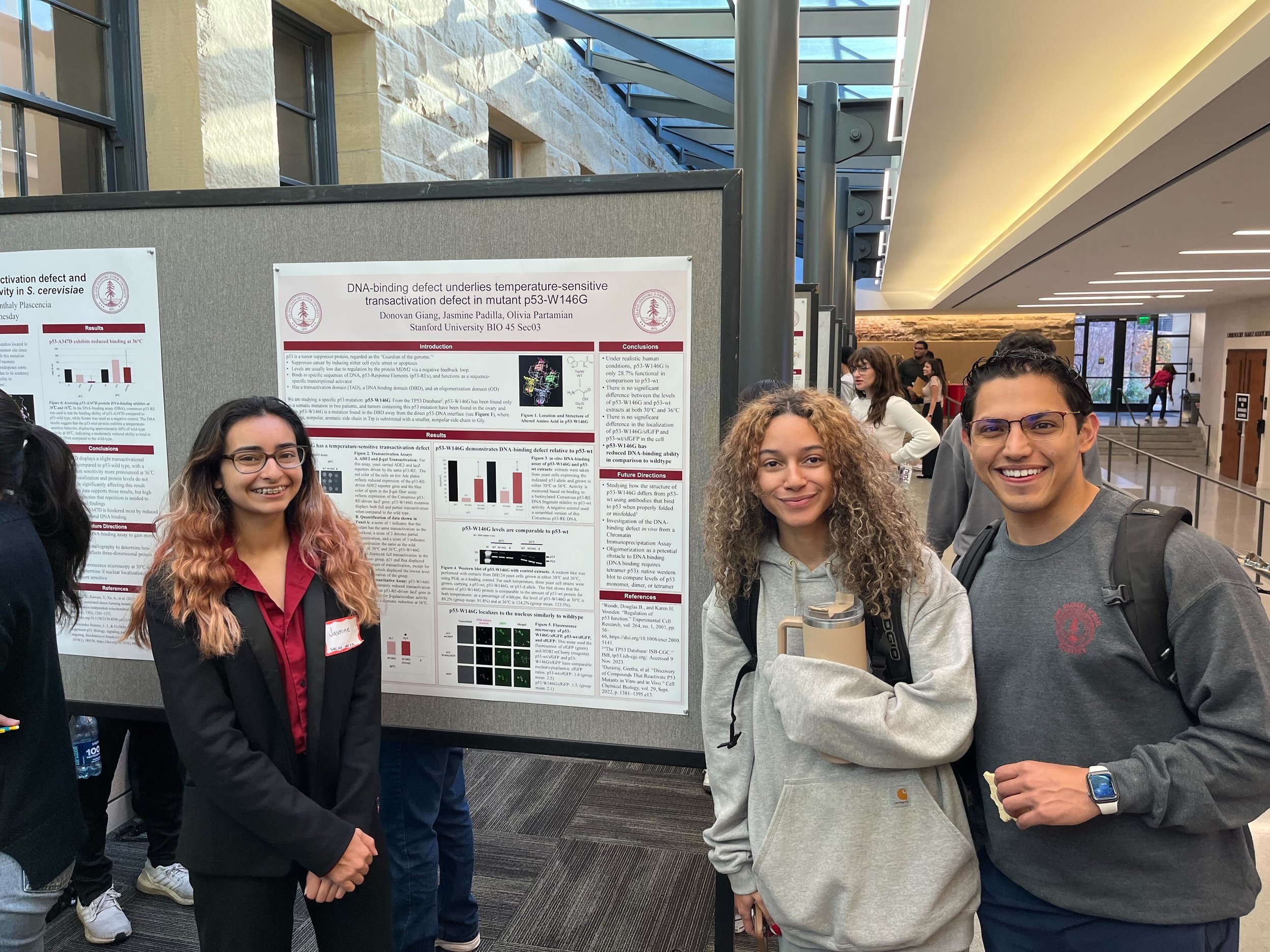 Sharaf Lab photo: 231208 Jasmine’s Presentation