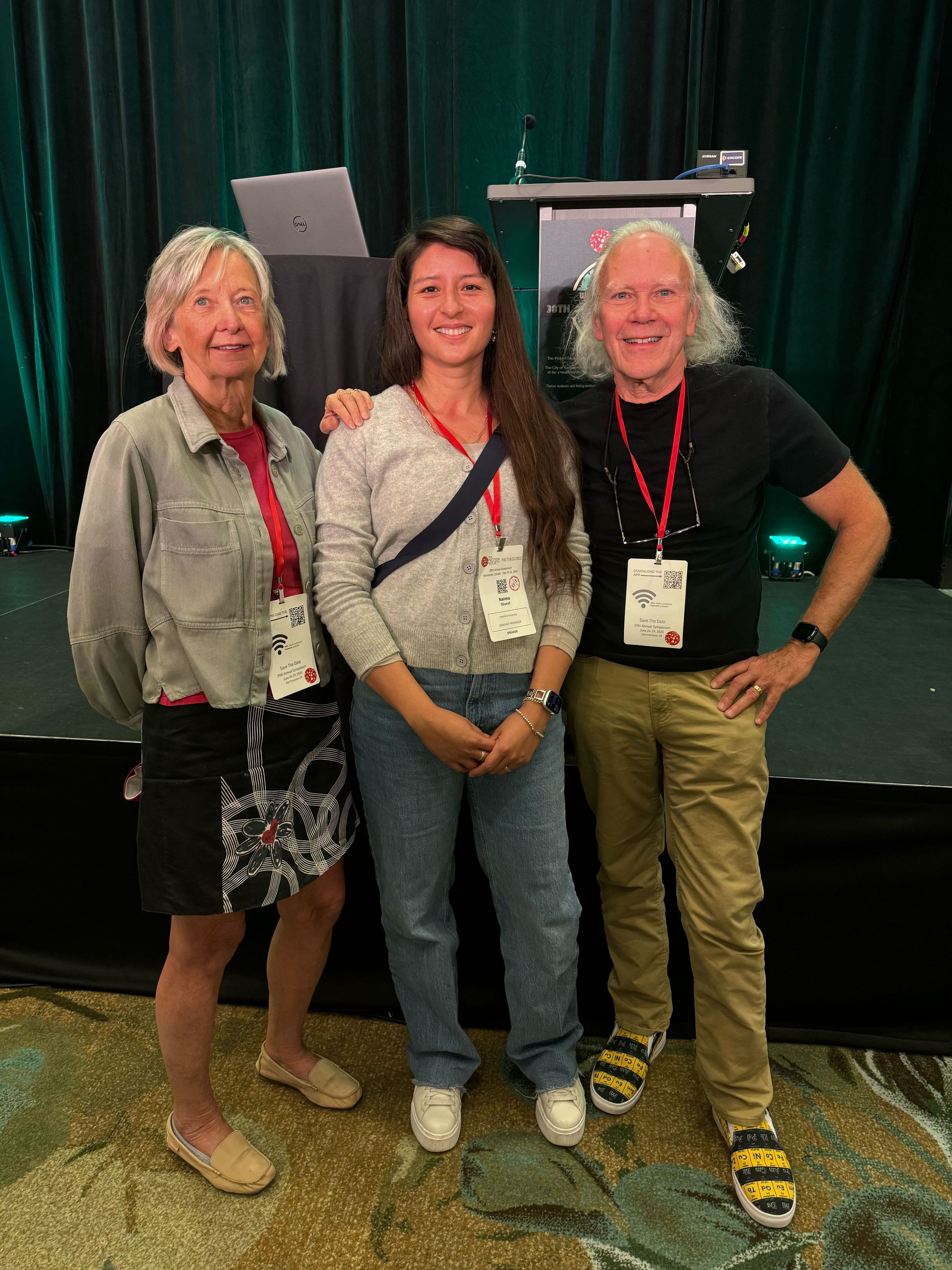 Sharaf Lab photo: 240724 Protein Society Conference