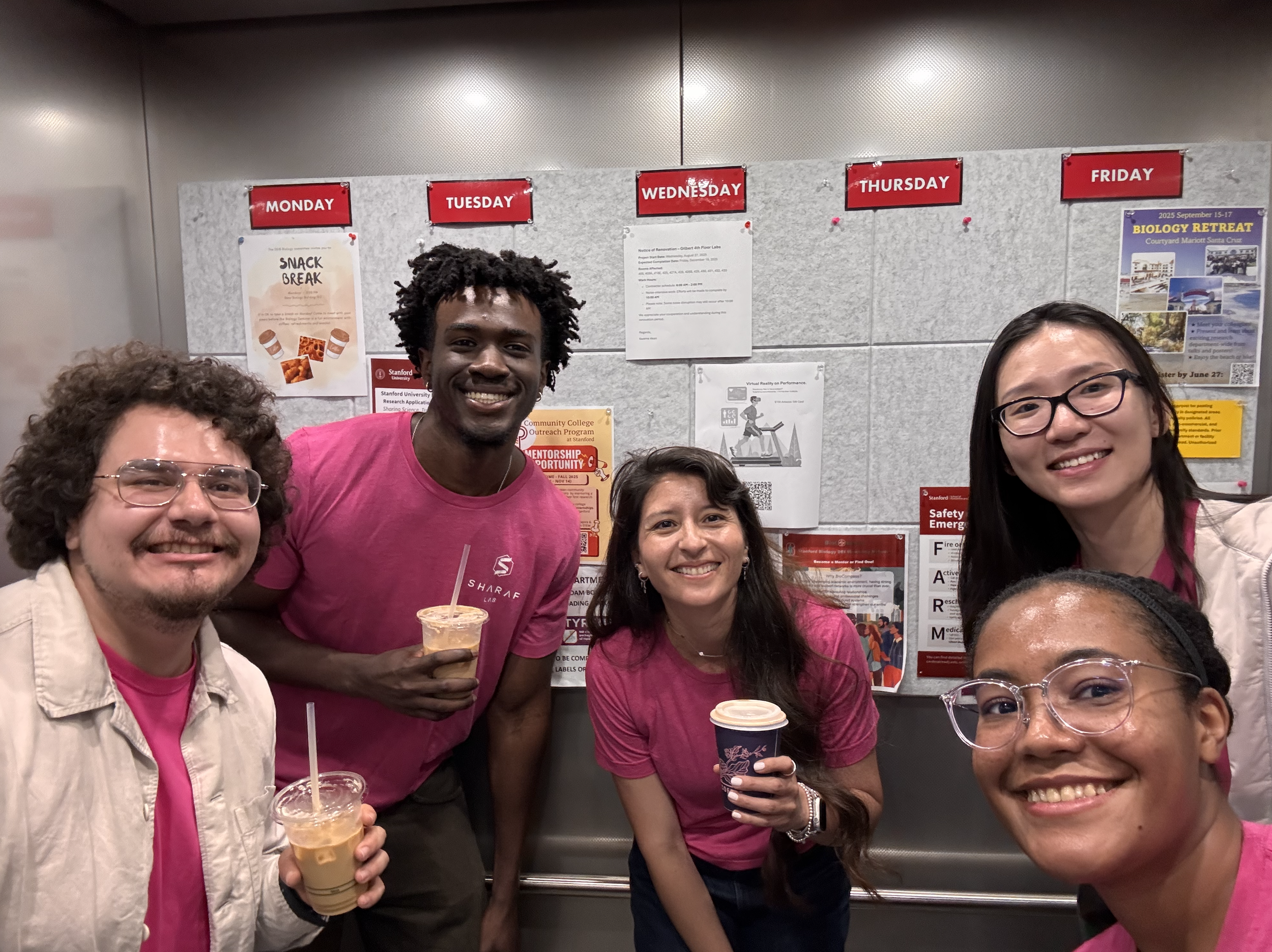 Sharaf Lab photo: 250828 Coffee time!