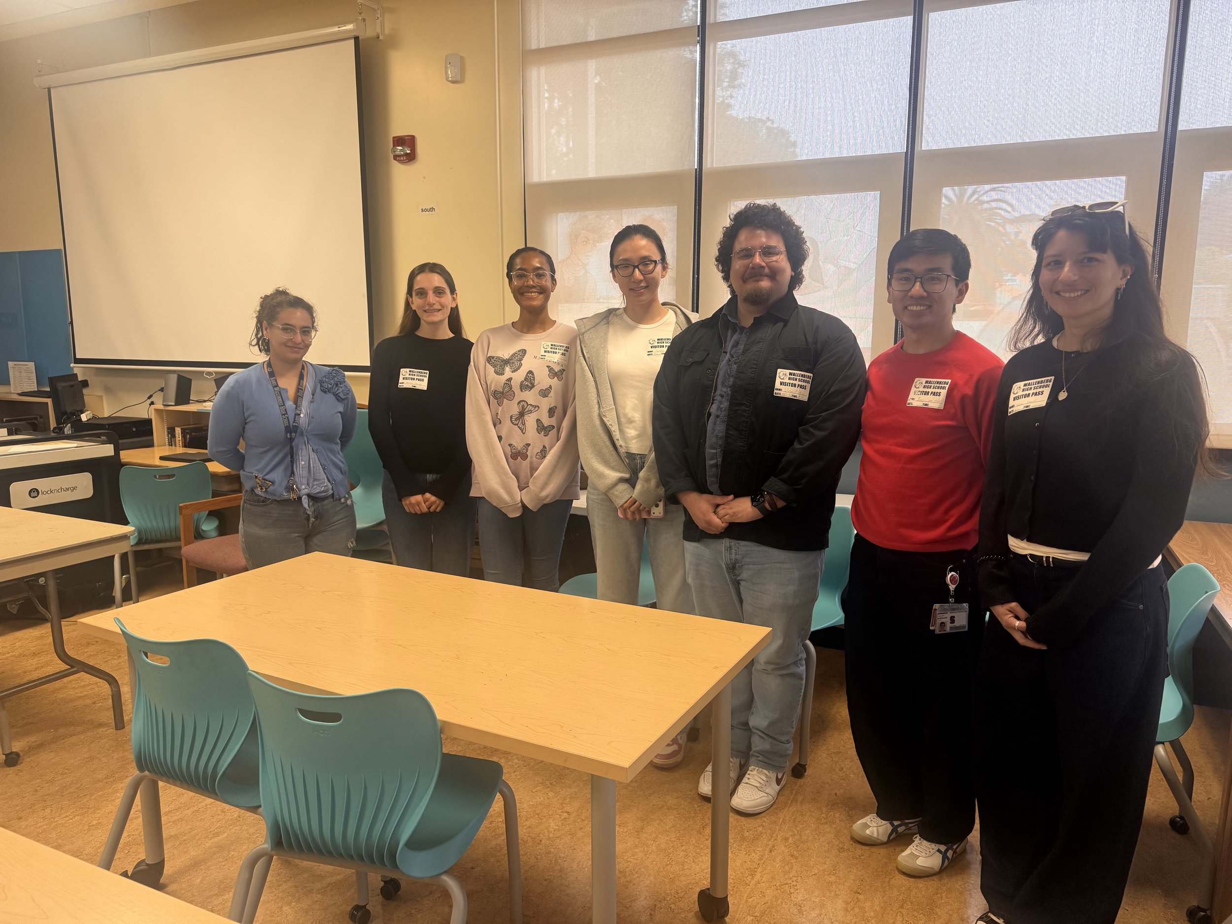 Sharaf Lab photo: 260515 Outreach at Raoul Wallenberg High School